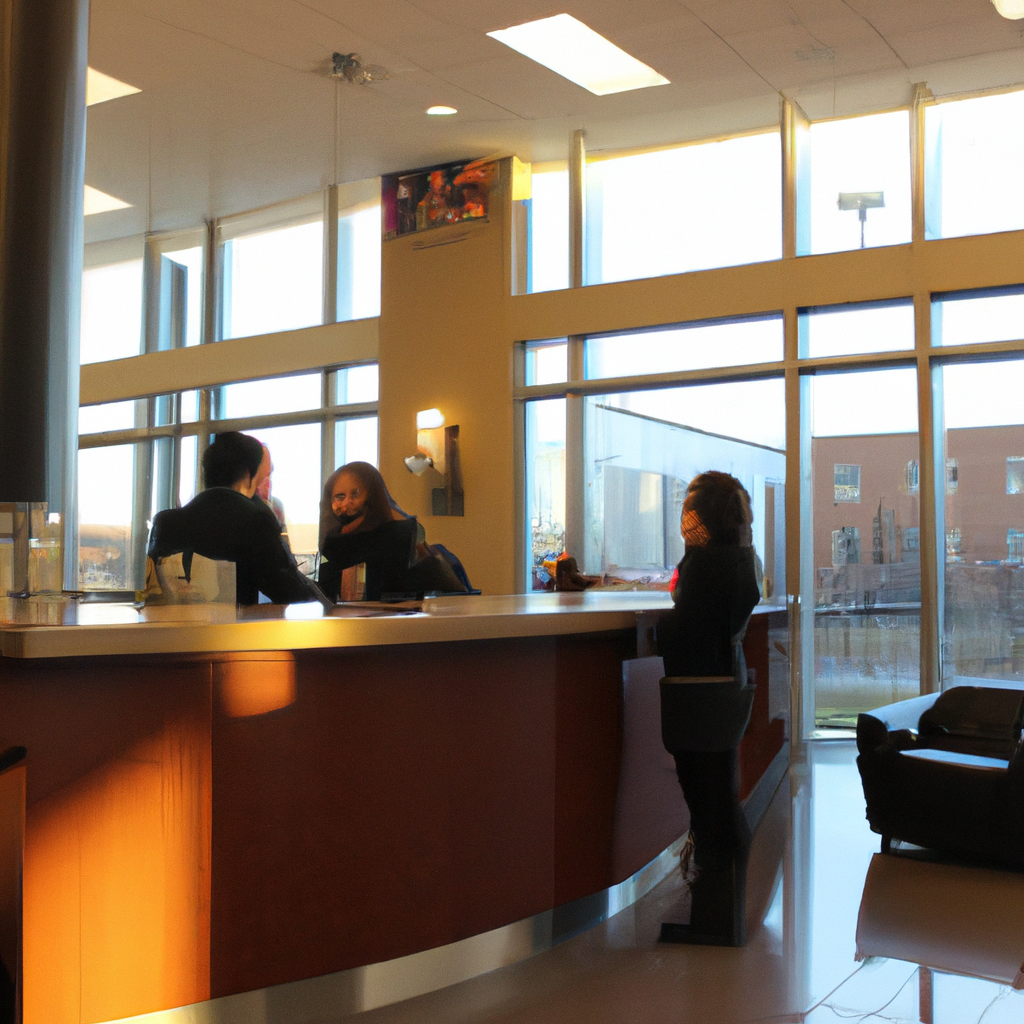 Lumeriona Academy reception area in Vancouver, Canada
